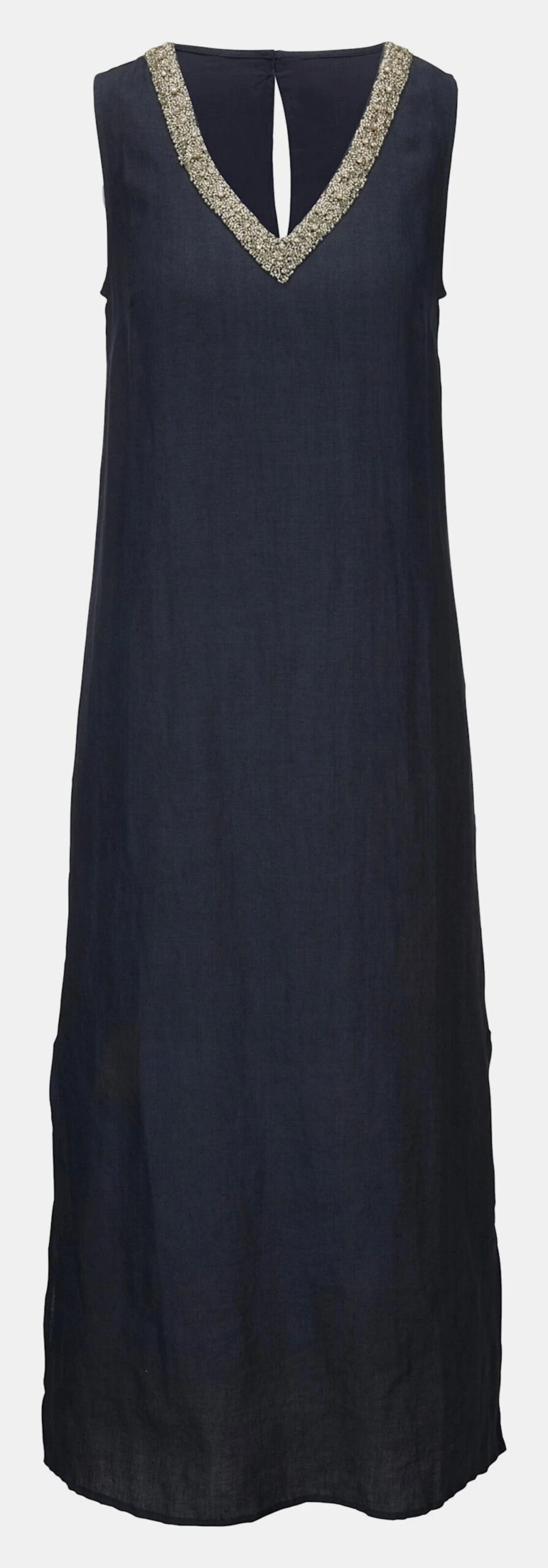 Heine Leinenkleid In Nachtblau – Bild 3