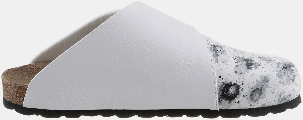 City Walk Clog In Weiß-grau – Bild 3