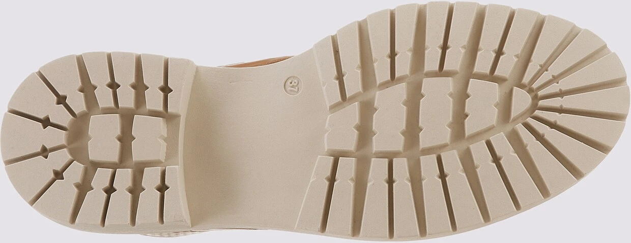 Heine Schnürstiefelette In Cognac – Bild 6