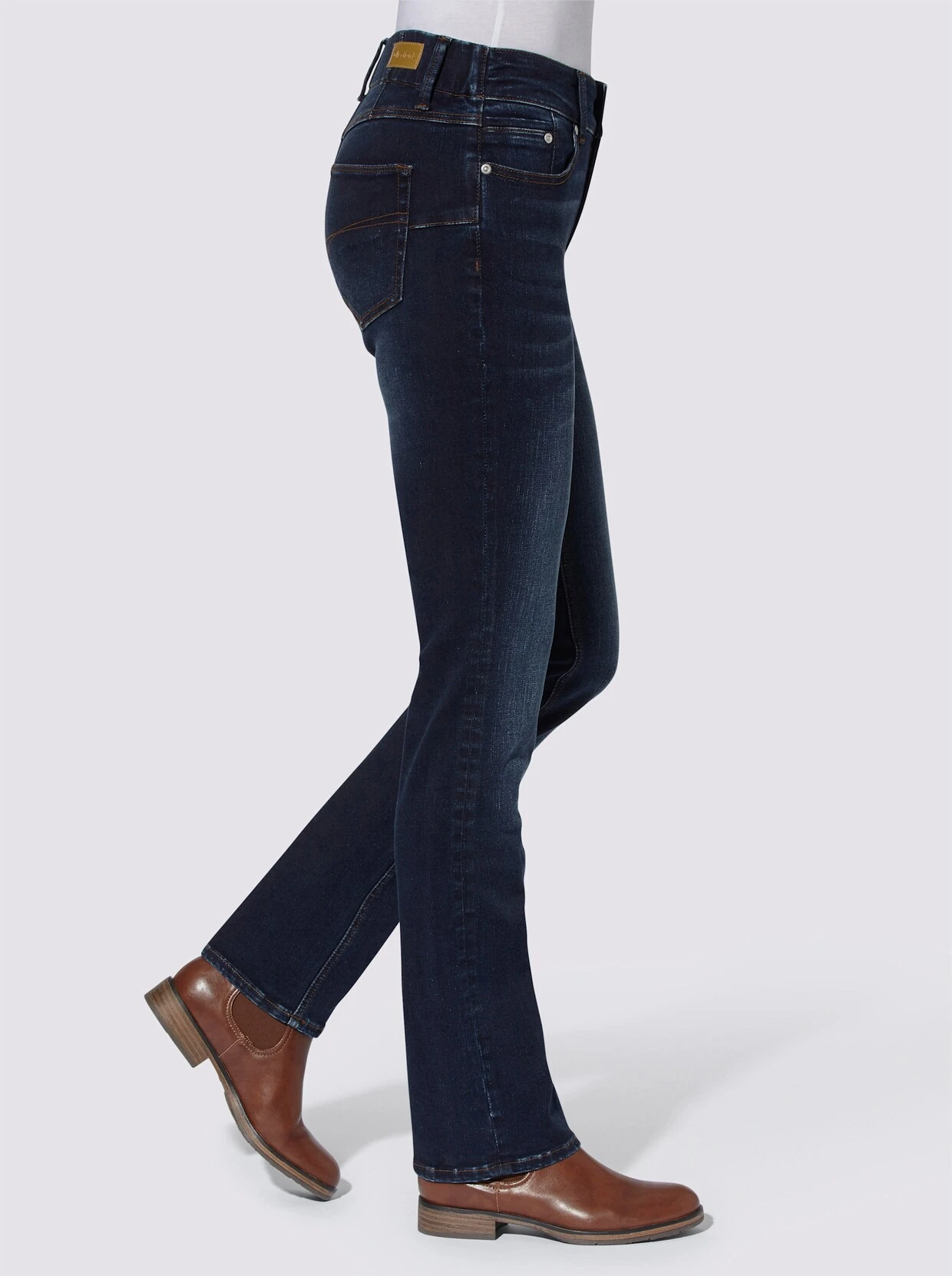 Jeans In Dark Blue – Bild 2