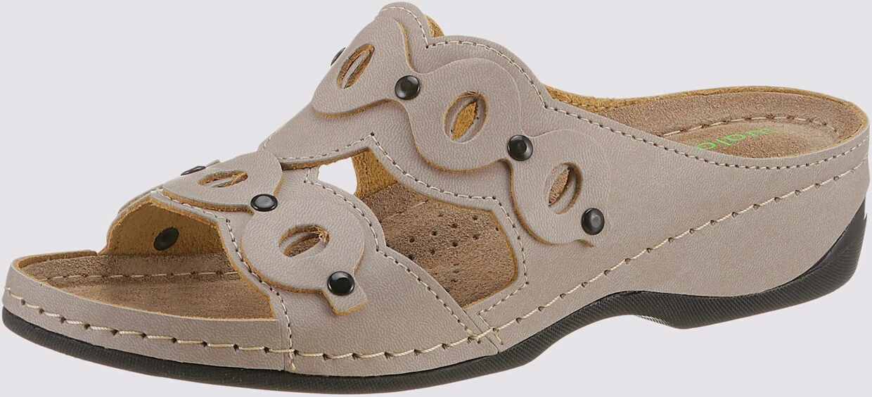 Waldläufer Pantolette In Beige