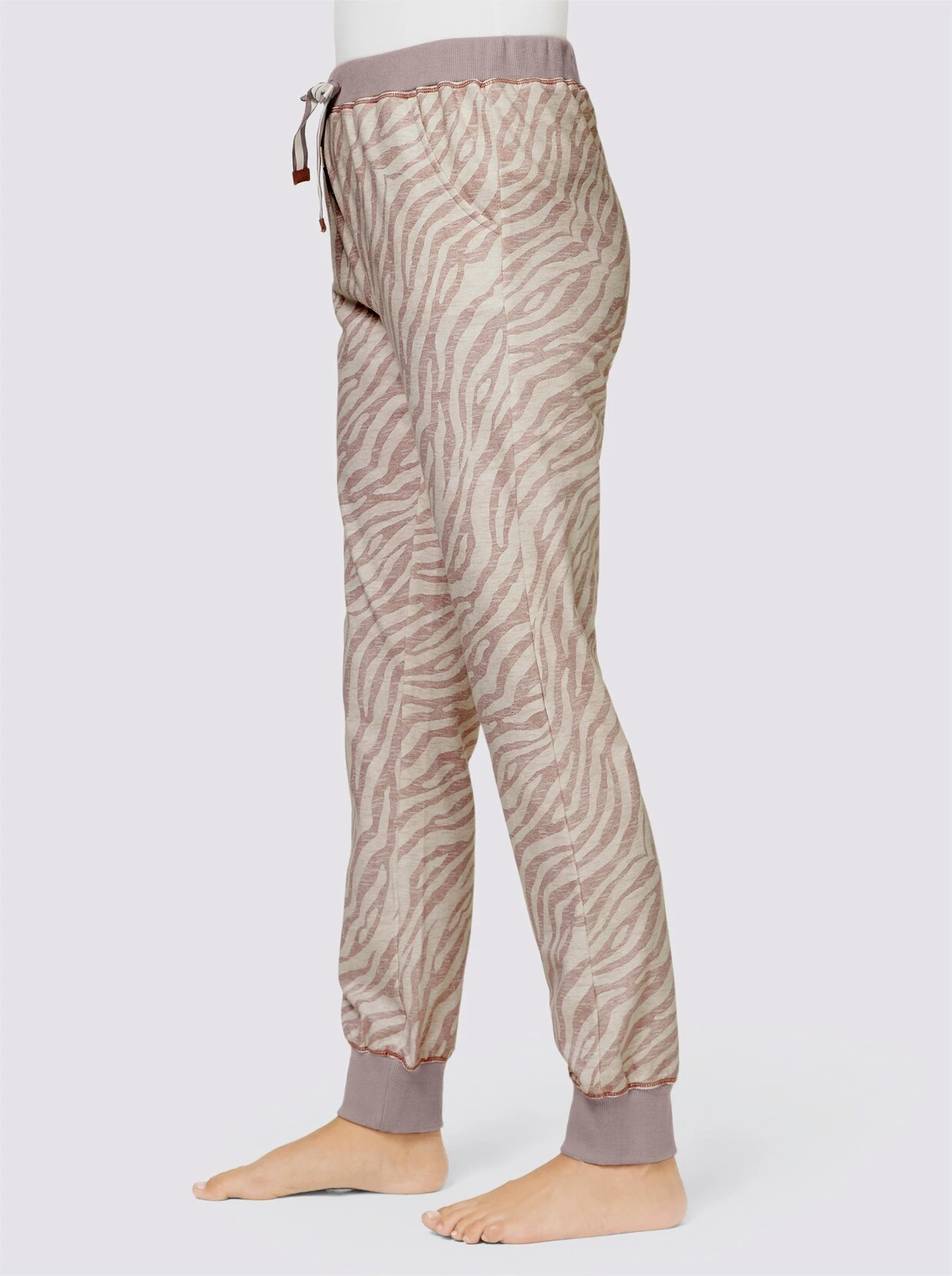 Hajo Hose In Taupe-ecru-meliert – Bild 4