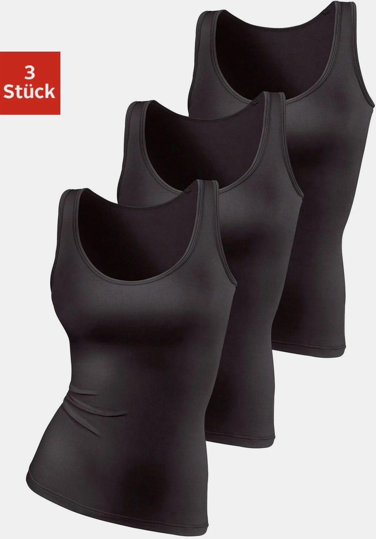 Unterhemd In Schwarz