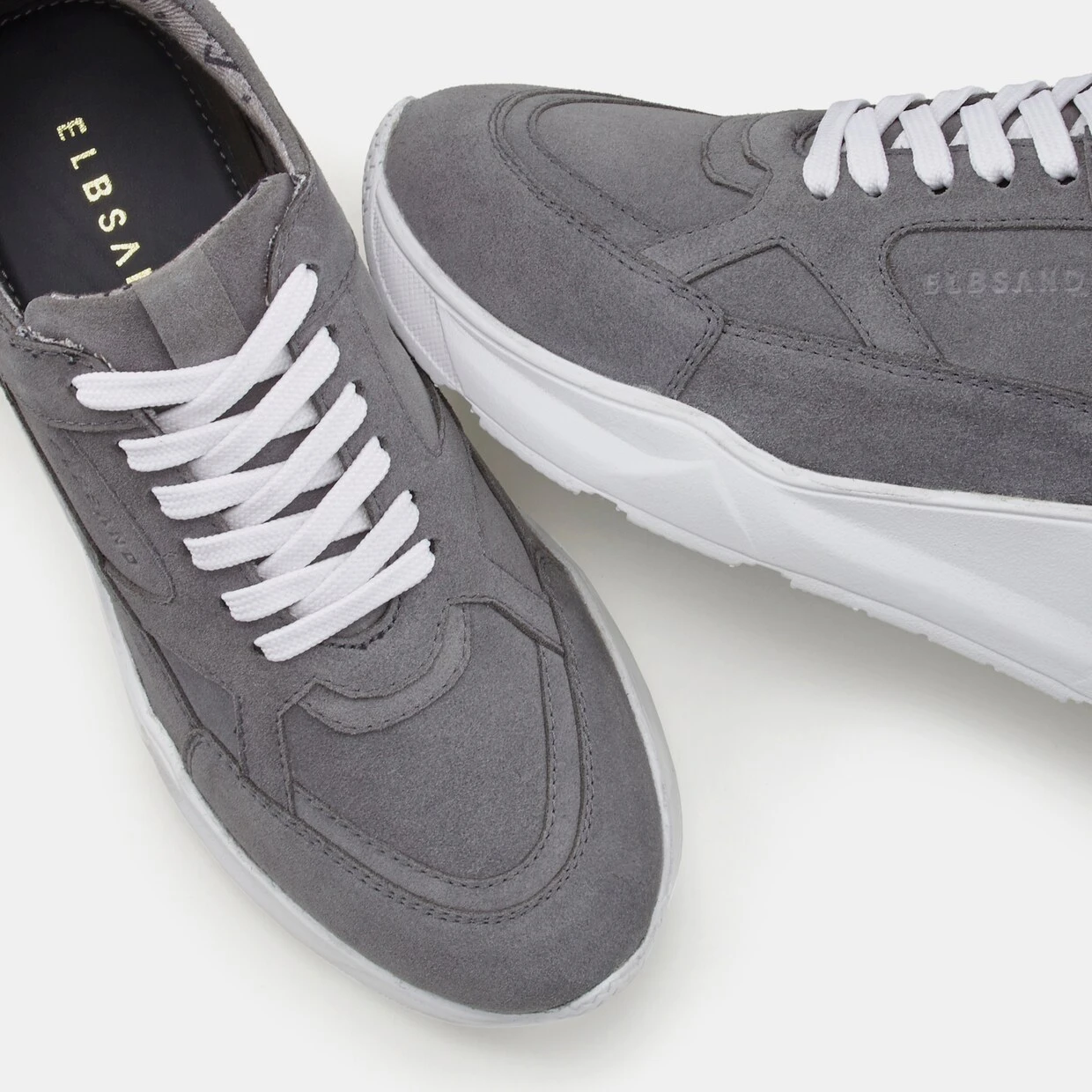 Elbsand Sneaker In Hellgrau – Bild 4