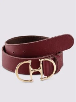 Heine Gürtel In Rotbraun