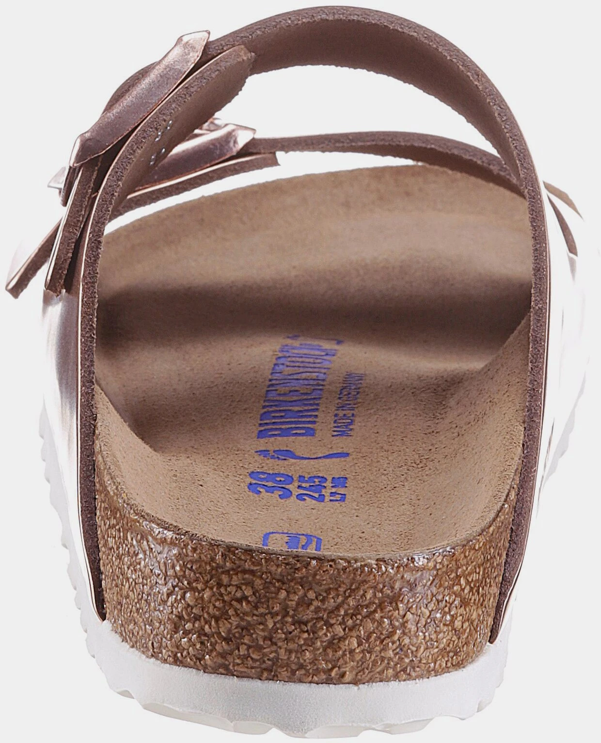 Birkenstock Pantolette In Kupfer – Bild 4