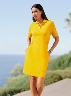 Heine Jersey-Kleid In Sonnengelb