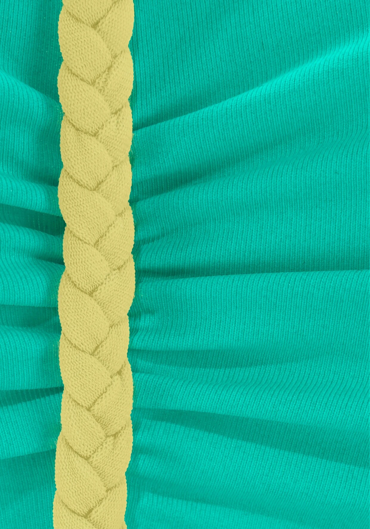 Venice Beach Bügel-Bandeau-Bikini-Top In Mint – Bild 4