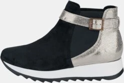 Heine Stiefelette In Schwarz-champagner