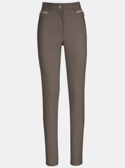 Stehmann Comfort Line Stretch-Hose In Taupe