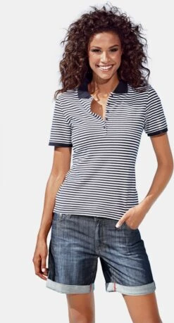 Heine Poloshirt In Marine