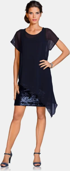 Heine Cocktailkleid In Nachtblau