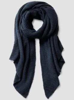 Heine Schal In Marine