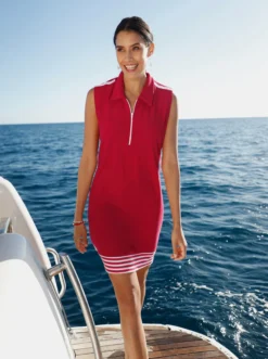 Plantier Sommerkleid In Rot