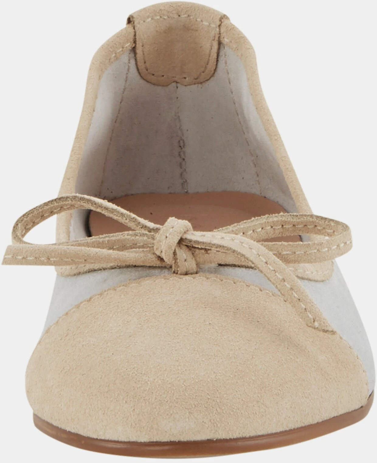 Heine Ballerina In Silberfarben-sand – Bild 2