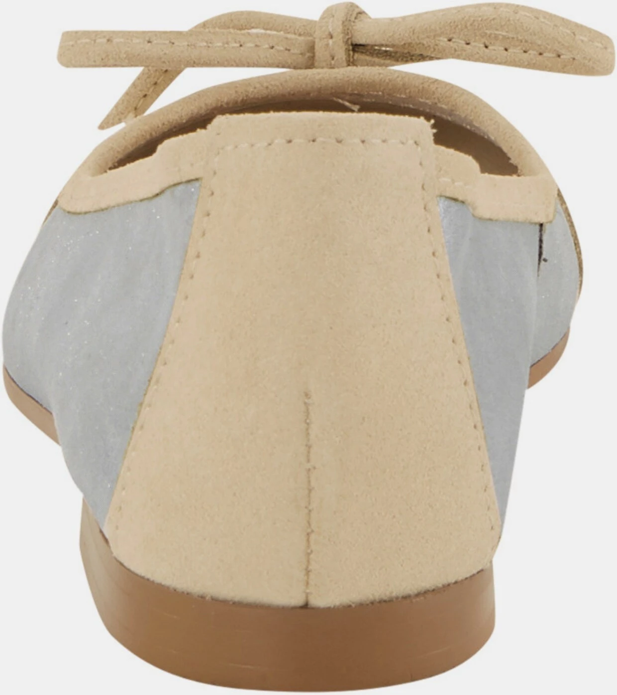 Heine Ballerina In Silberfarben-sand – Bild 4