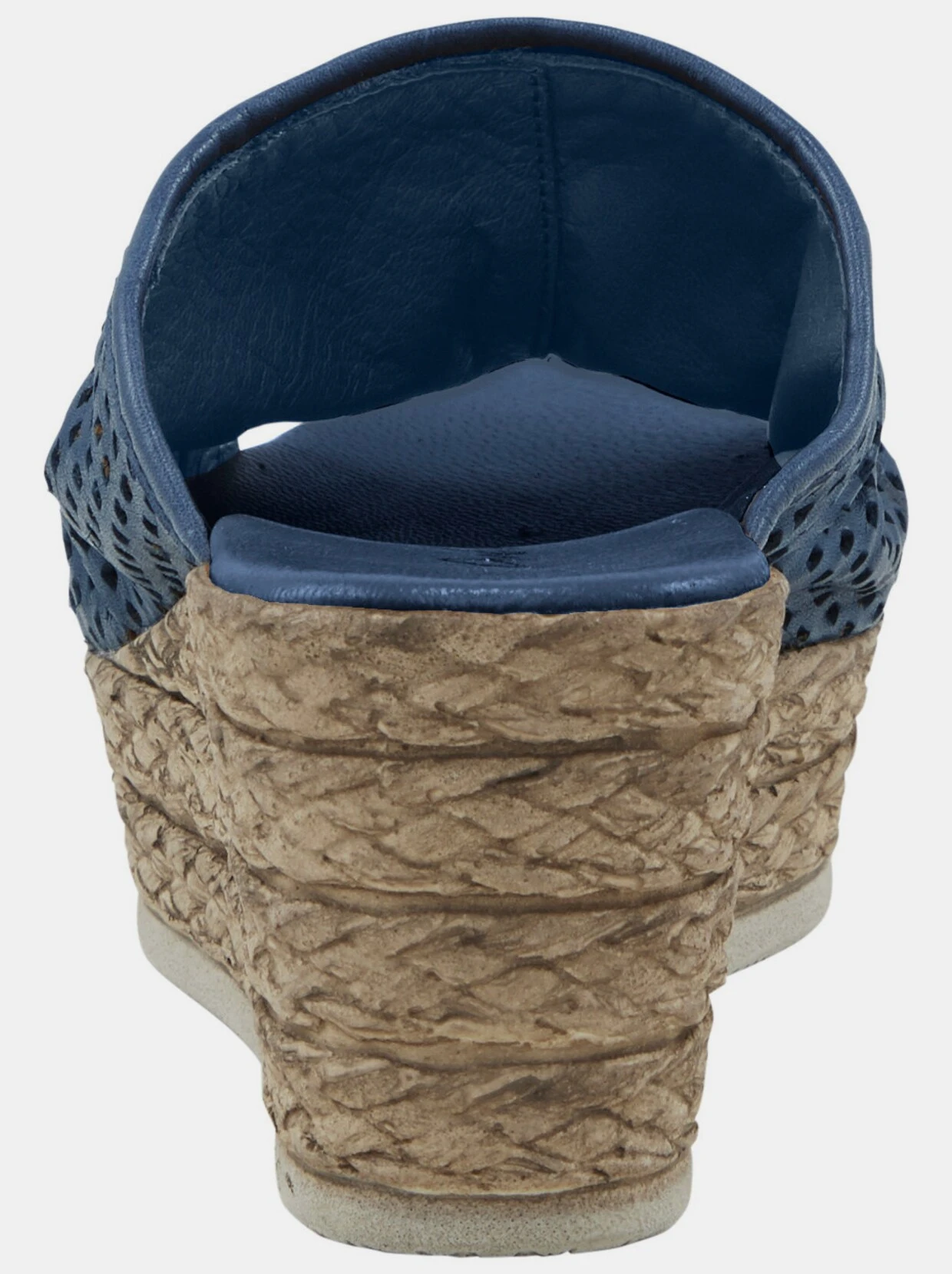 Andrea Conti Pantolette In Jeansblau – Bild 4