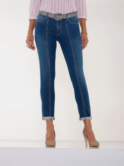 Jeans In Blue-stone-washed