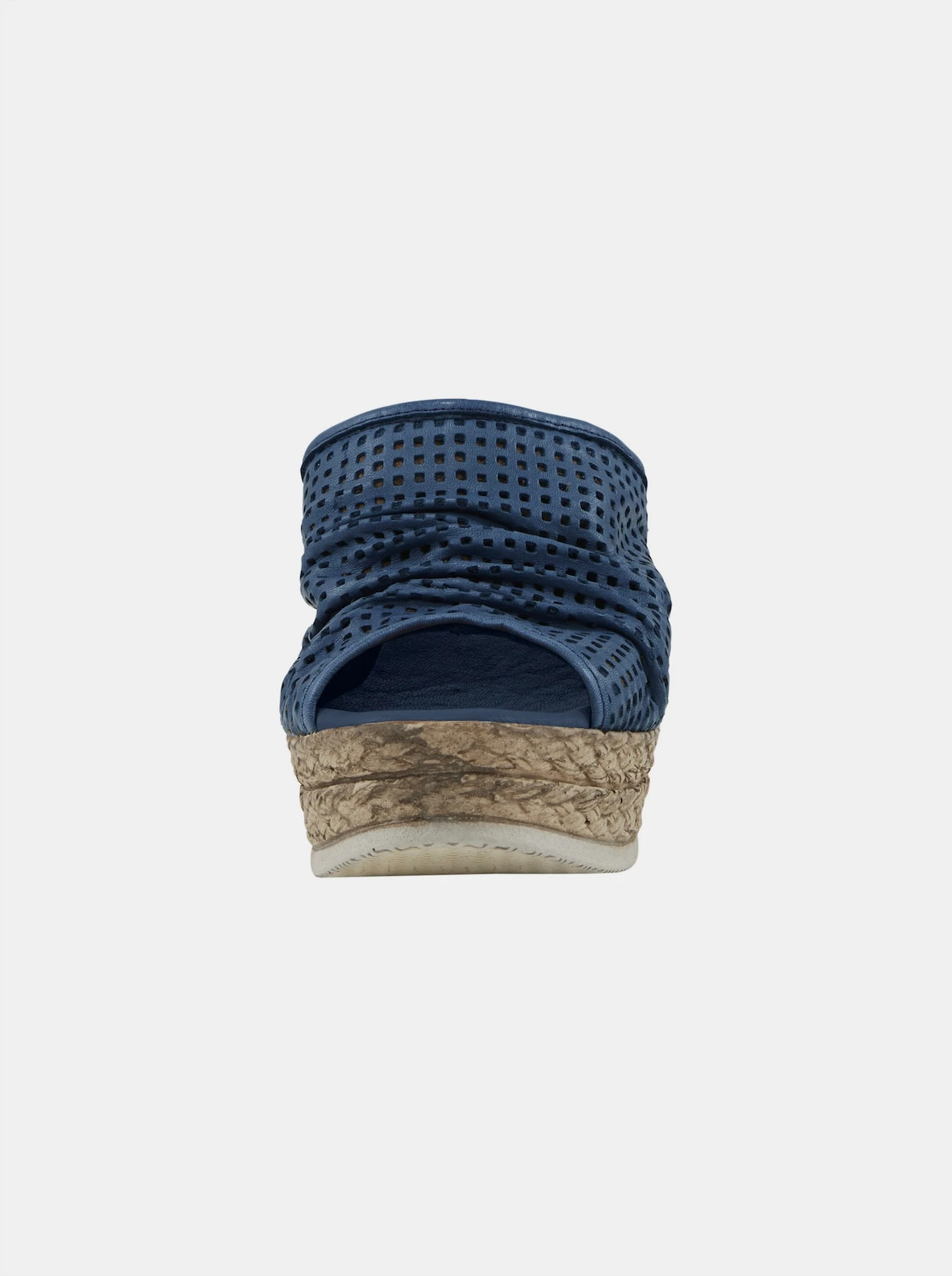 Andrea Conti Pantolette In Jeansblau – Bild 2