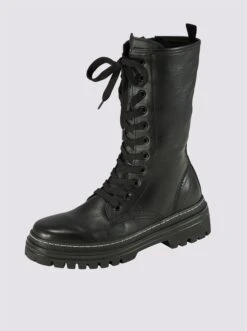 Gabor Schnürstiefel In Schwarz