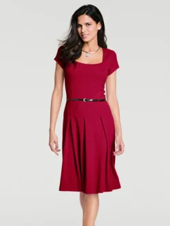 Heine Jerseykleid In Rot