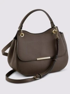 Heine Tasche In Dunkeltaupe