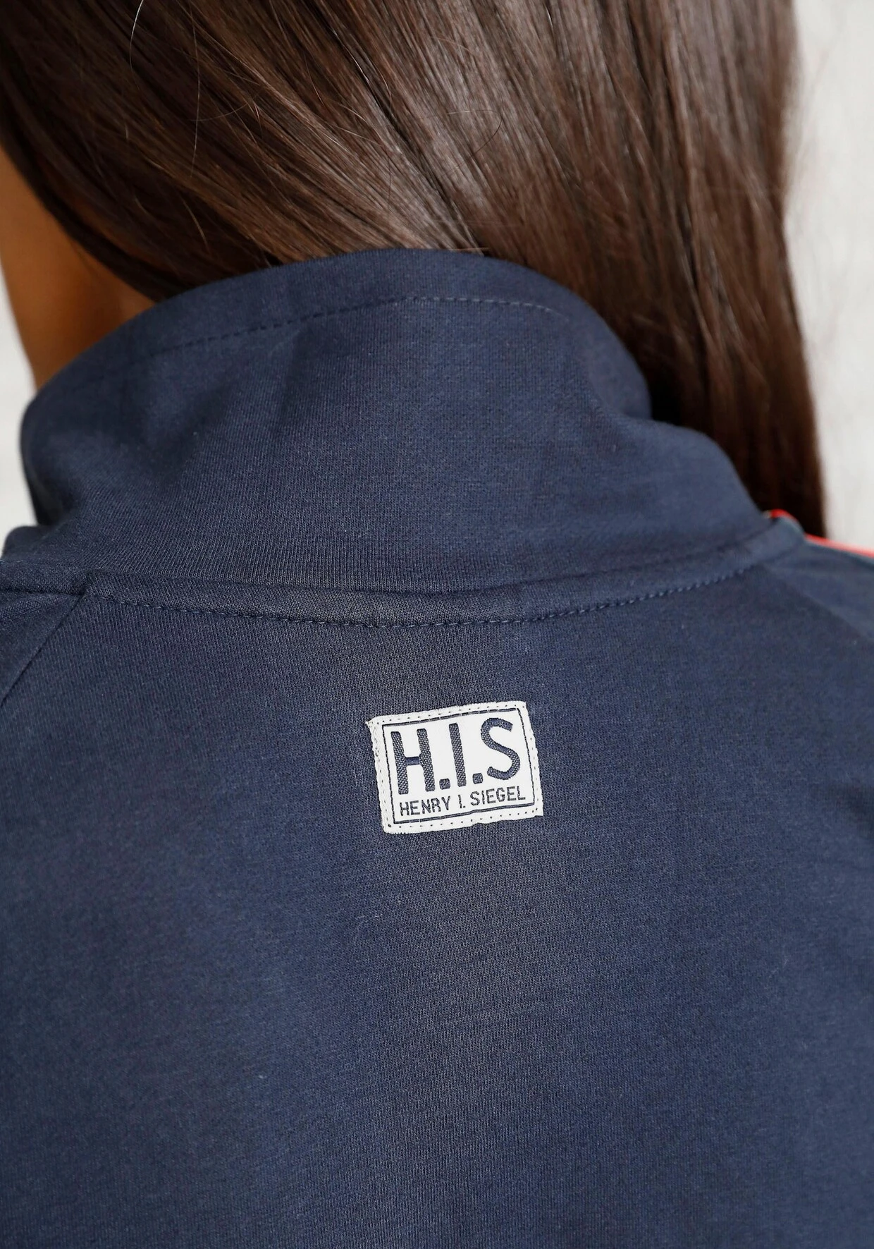 H.I.S Sweatjacke In Navy – Bild 2