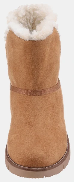 TOM TAILOR Winterboots In Camelfarben