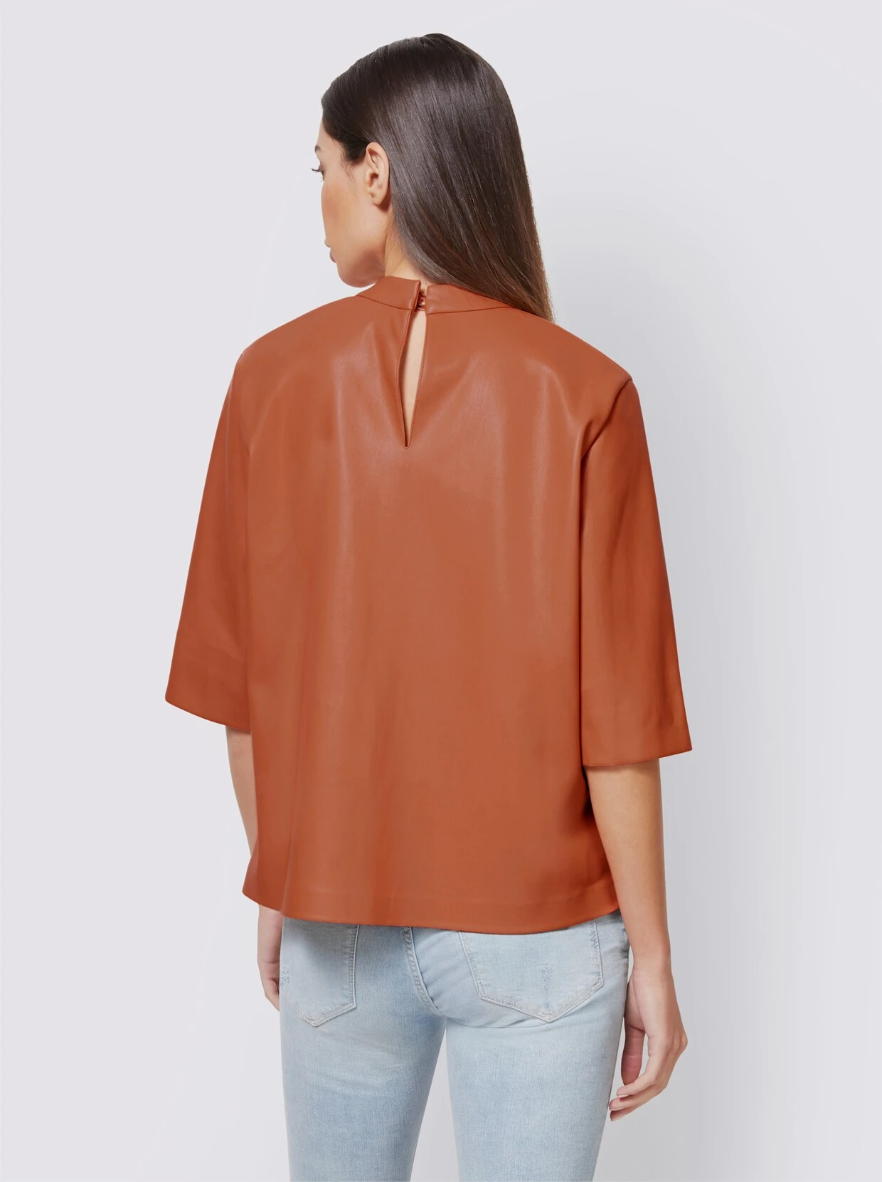 Heine Bluse In Papaya – Bild 3
