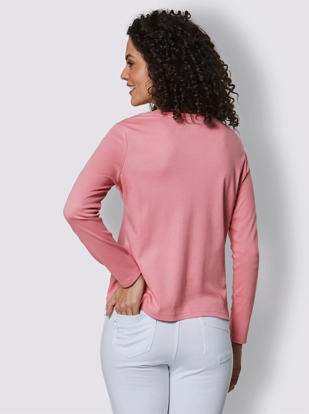 Creation L Premium Shirt In Altrosa – Bild 2