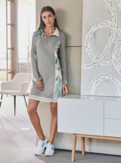 Heine Sweatkleid In Grau