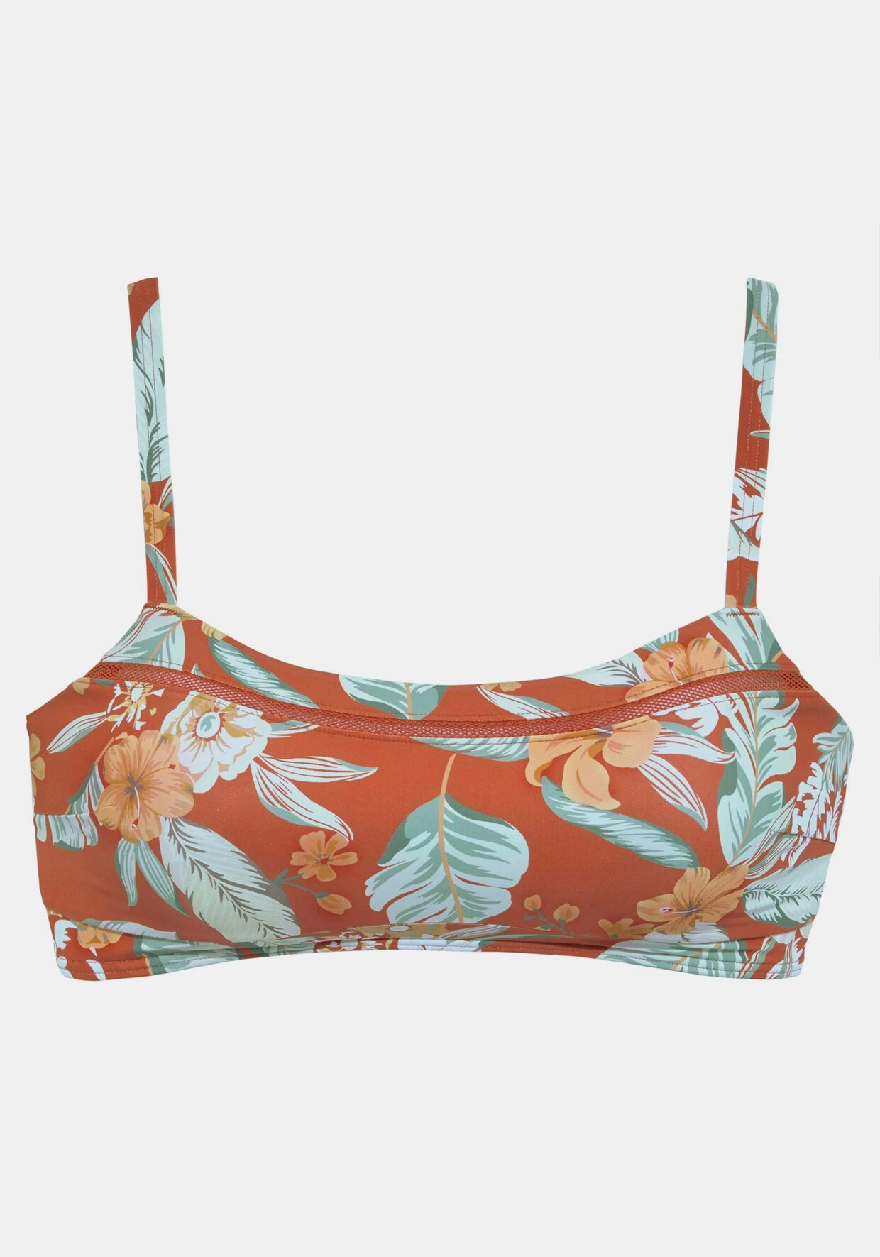 Sunseeker Bustier-Bikini-Top In Rostrot-bedruckt – Bild 2