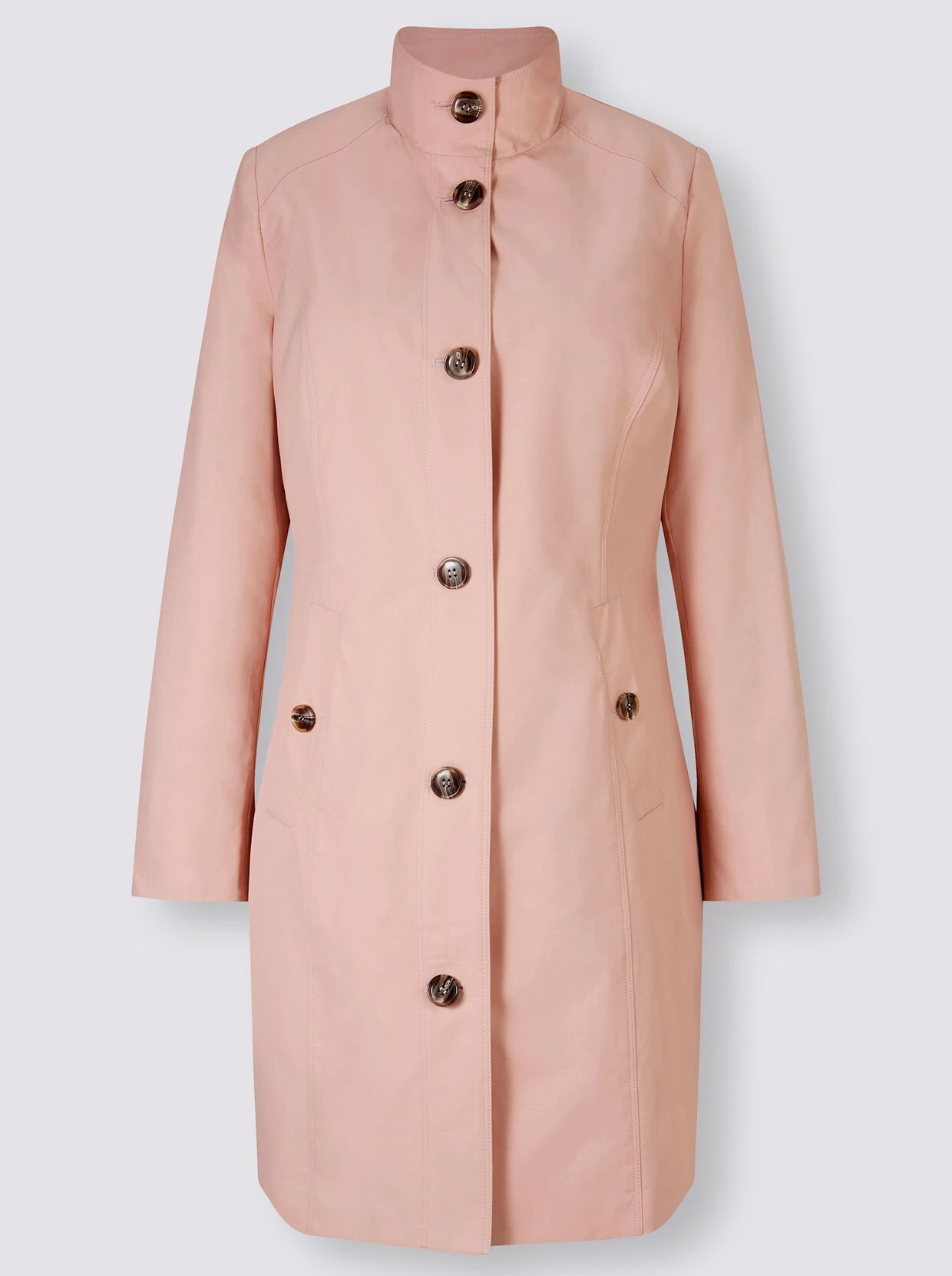 Trenchcoat In Rosé – Bild 4