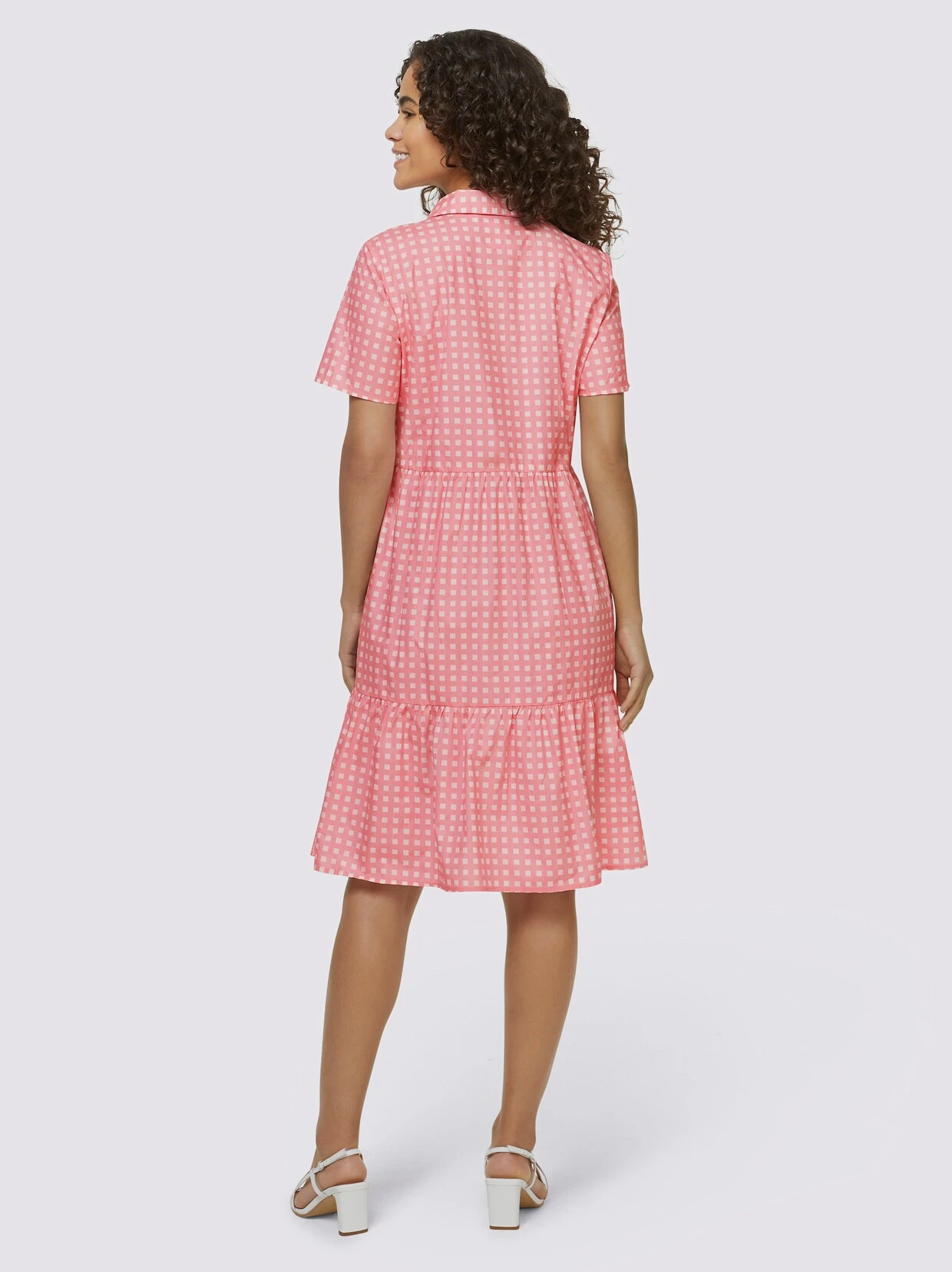 Heine Kleid In Rosenquarz-weiß-gemustert – Bild 3