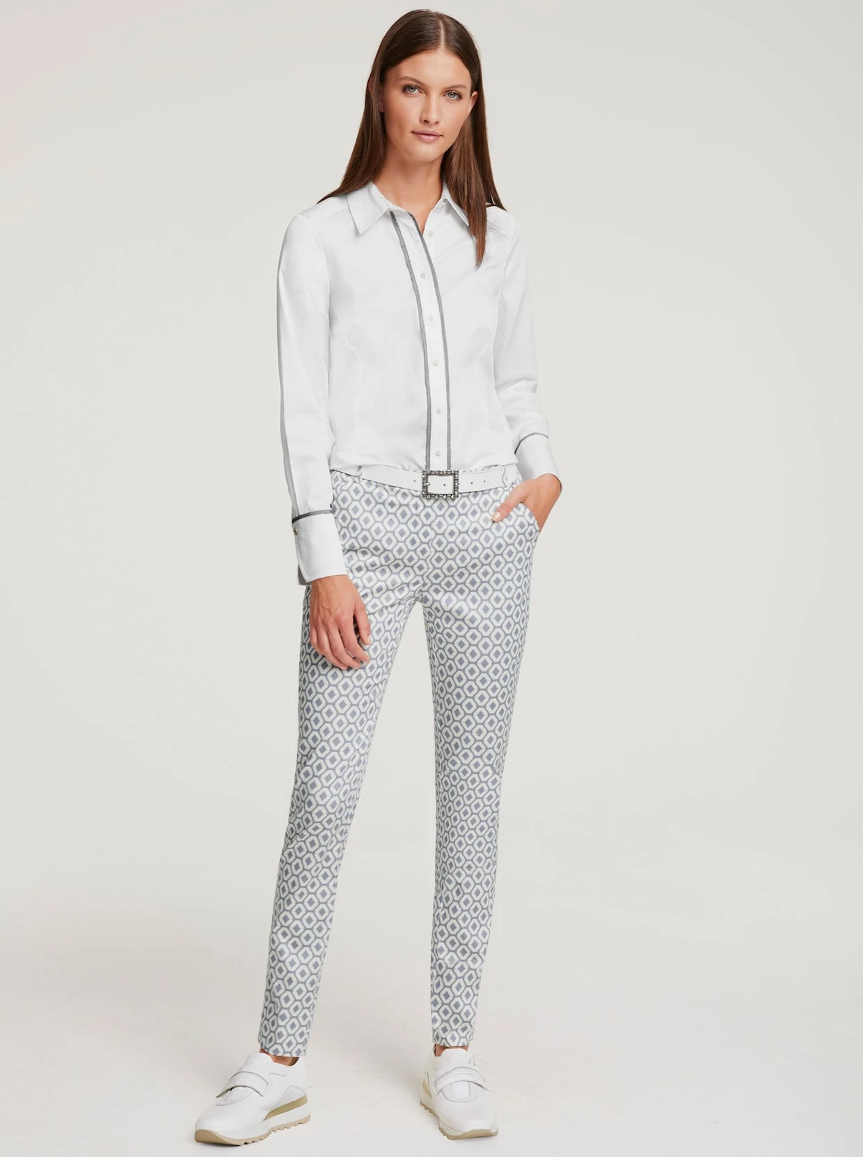 Heine Hemdbluse In Ecru