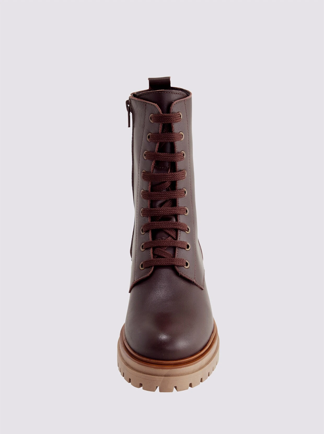 Heine Schnürstiefel In Braun – Bild 2