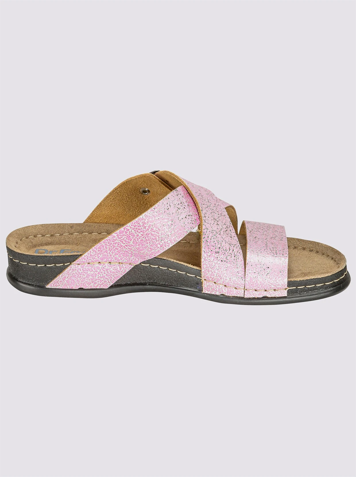 Dr. Feet Pantolette In Rose – Bild 3