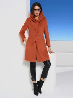 Heine Mantel In Mandarine