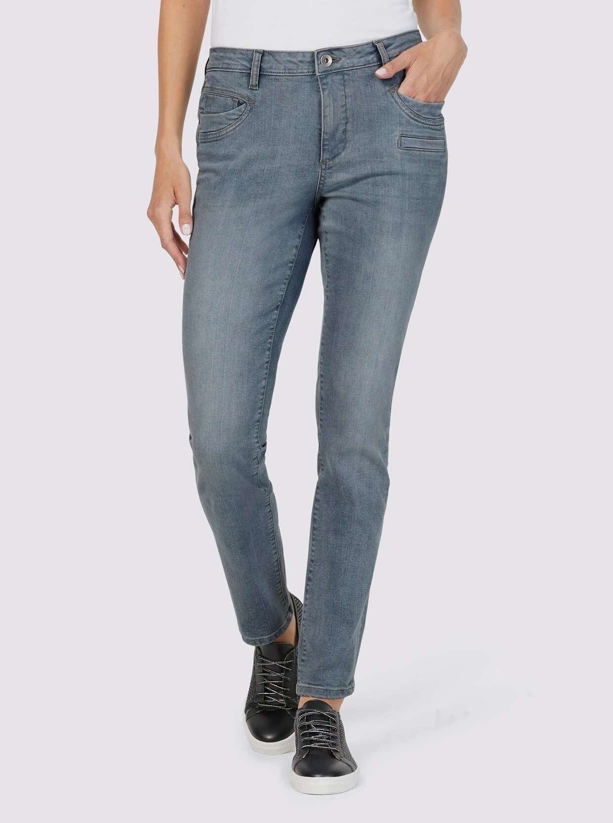 Heine Jeans In Blue-bleached