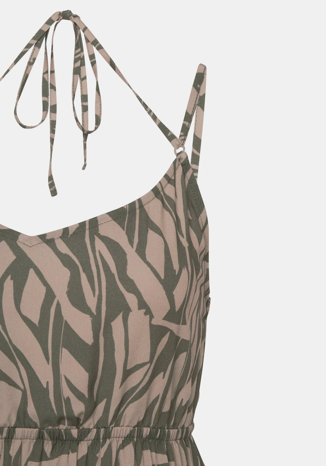 Buffalo Jerseykleid In Khaki-sand Bedruckt – Bild 5