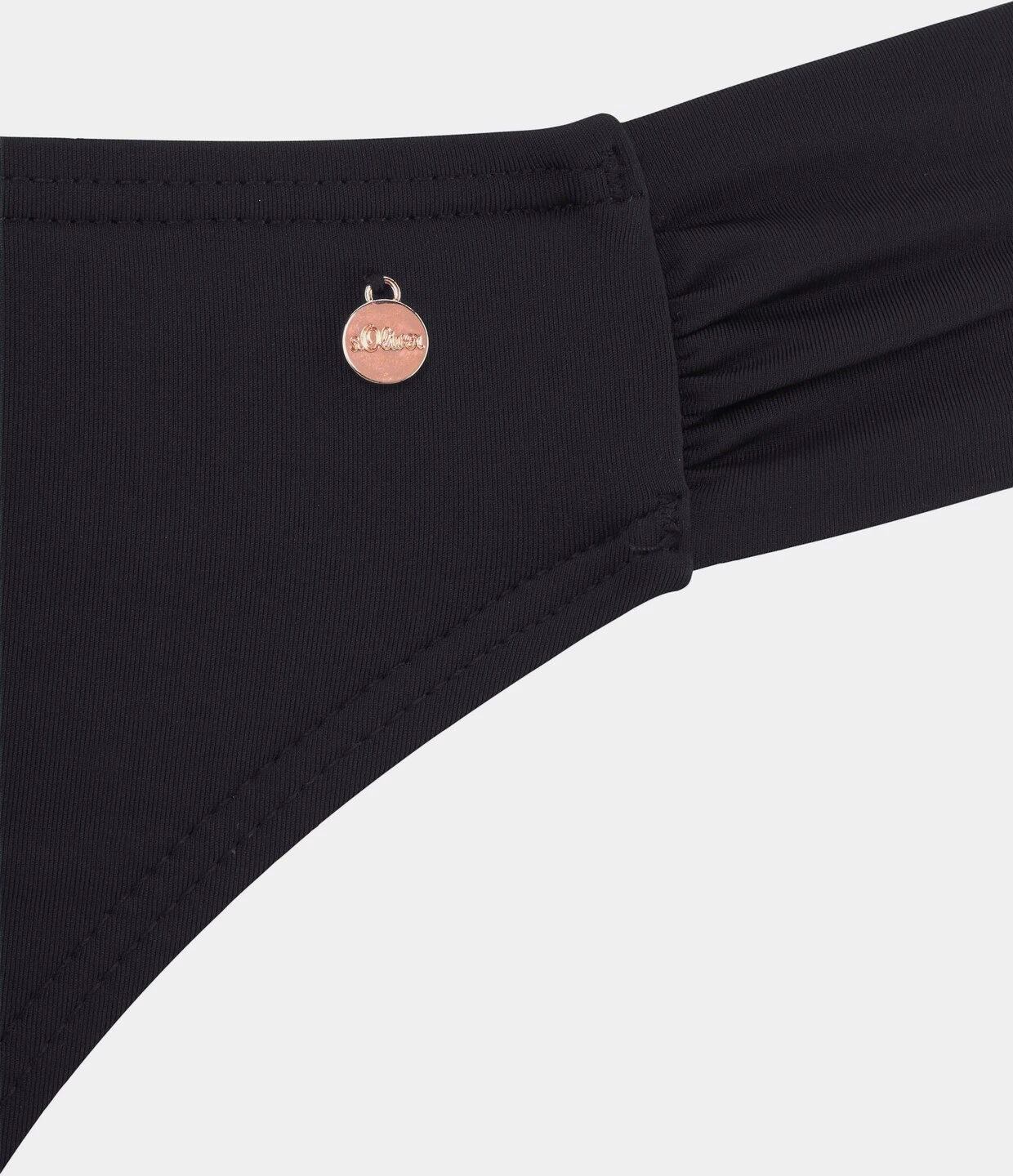 S.Oliver Bügel-Bandeau-Bikini In Schwarz – Bild 3