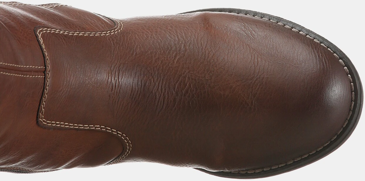 Remonte Stiefel In Cognac-used – Bild 5