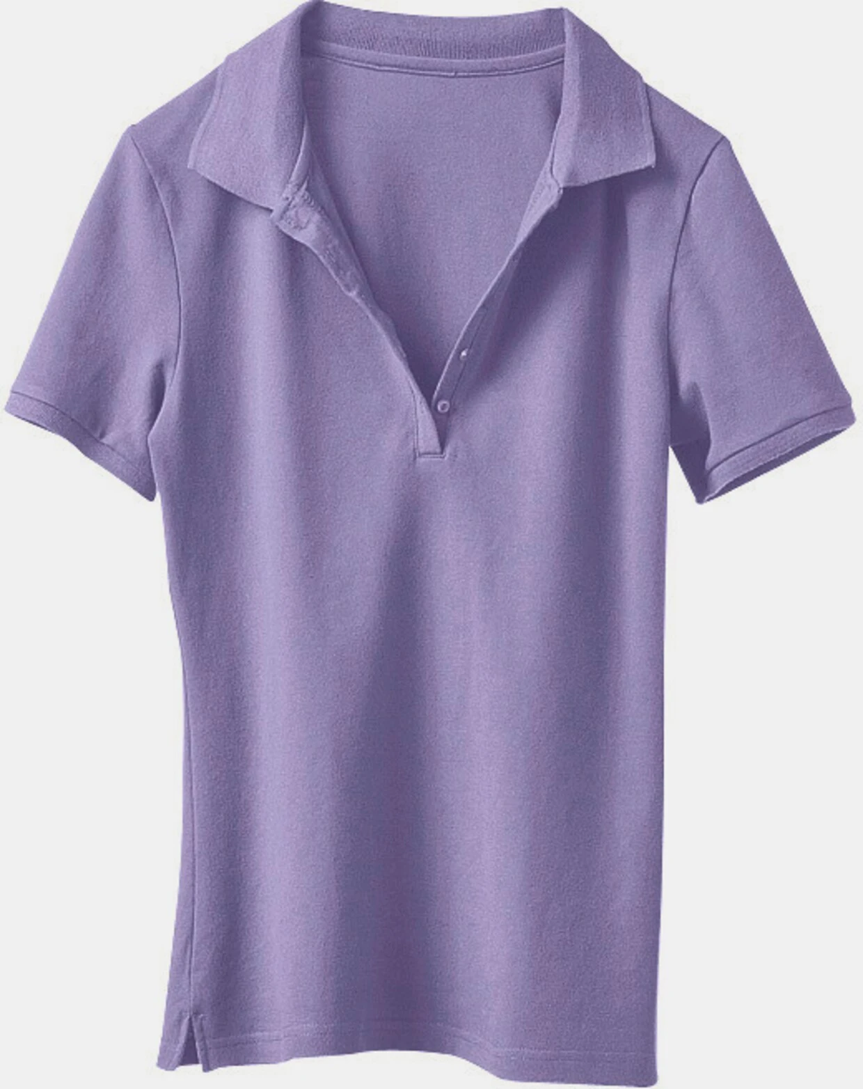 Heine Poloshirt In Flieder – Bild 3