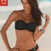 Buffalo Bügel-Bandeau-Bikini In Schwarz