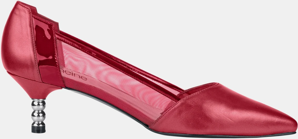 Heine Pumps In Rot – Bild 3
