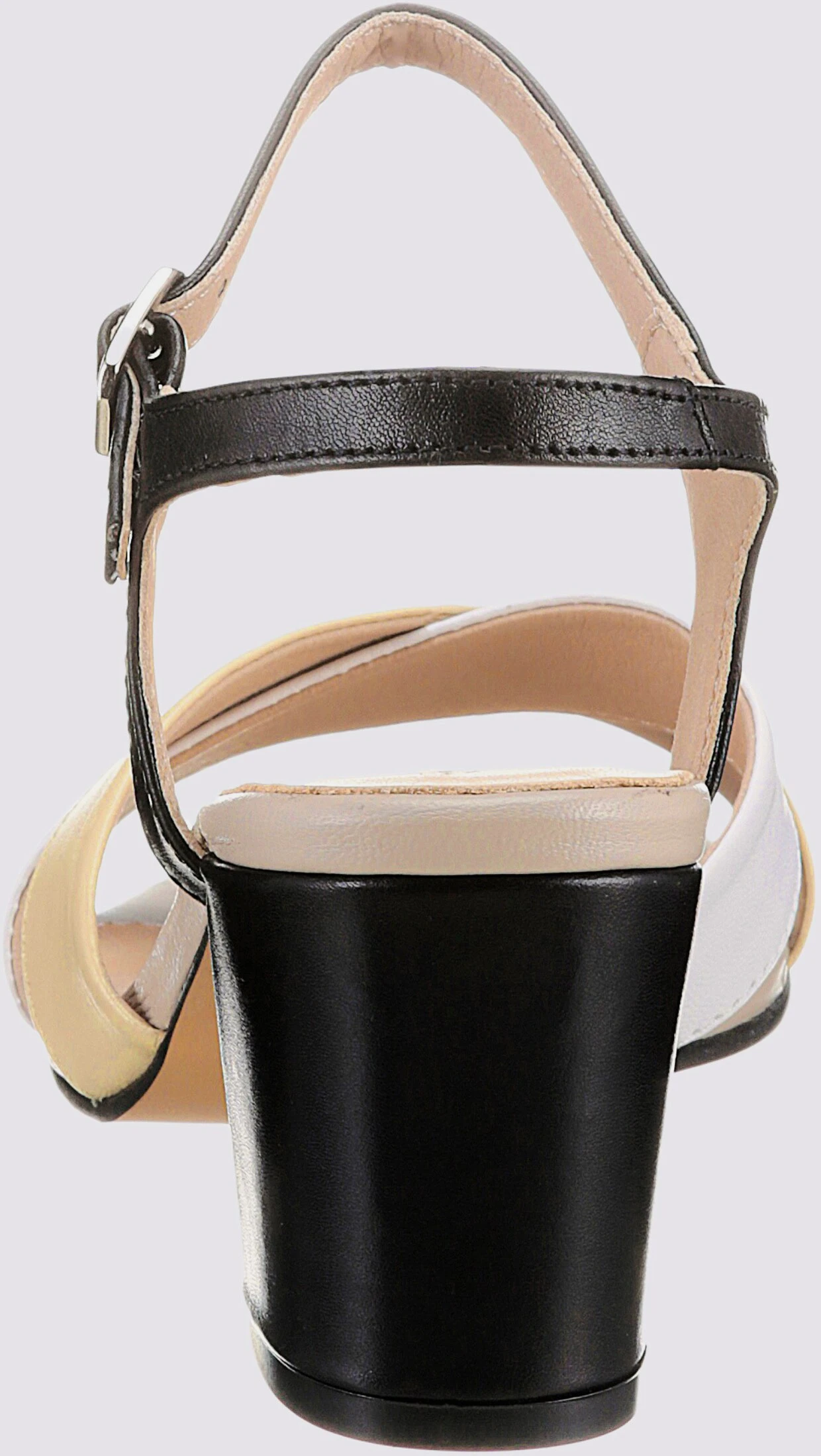 Heine Sandalette In Schwarz-beige – Bild 4