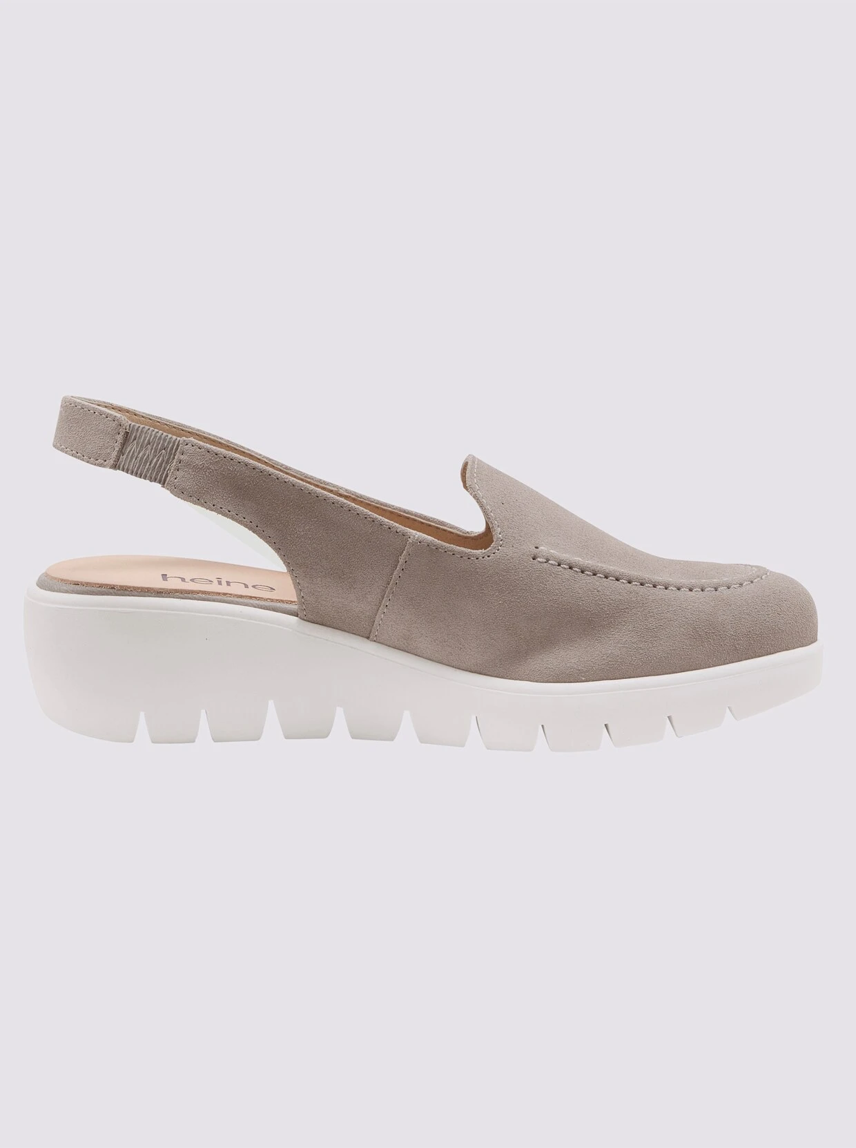 Heine Slingpumps In Grau – Bild 3