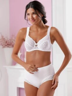 Wäschepur Entlastungs-BH Mit Bügel In Weiß