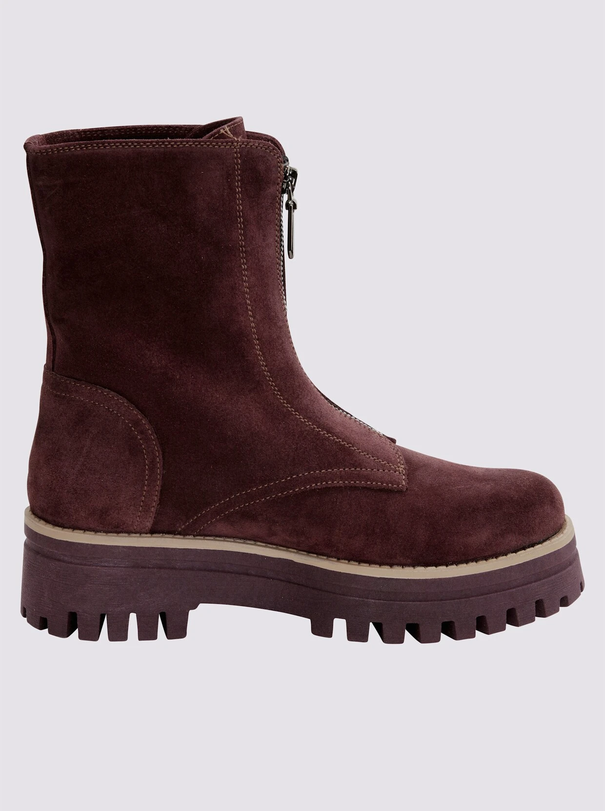 Mubb Stiefelette In Bordeaux – Bild 3