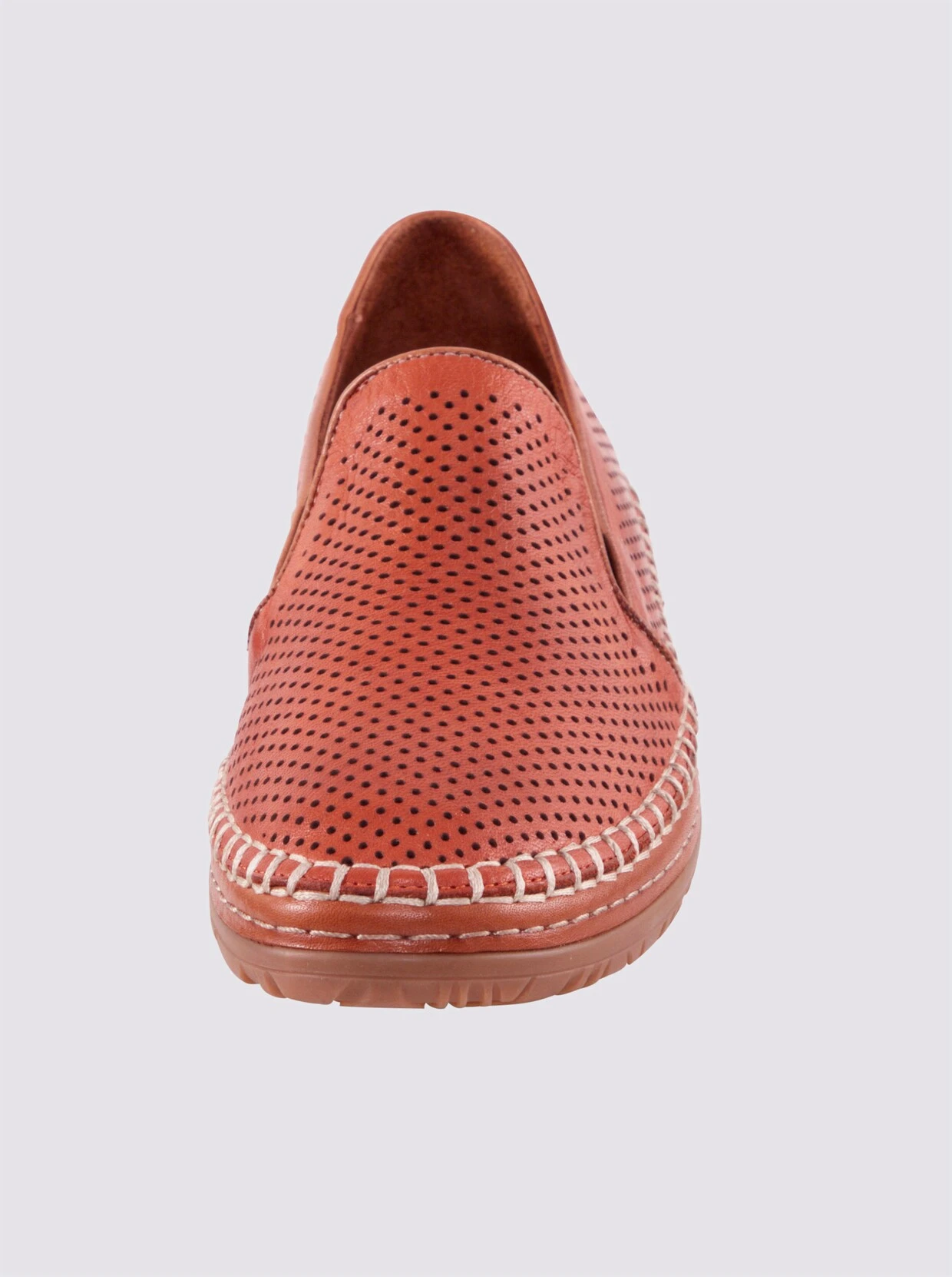 Andrea Conti Slipper In Rost – Bild 2